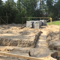 Custom Home in Blythewood Under Construction